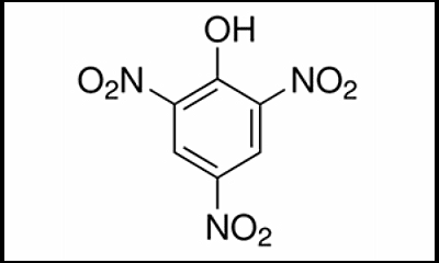 Picric Acid Pure (Moistened with water) CAS No 88-89-1 Purity 99.0-100.5% (17954) 500 gm